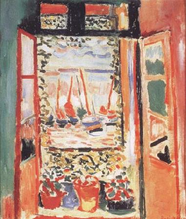 Henri Matisse Open Window at Collioure (mk35) oil painting image